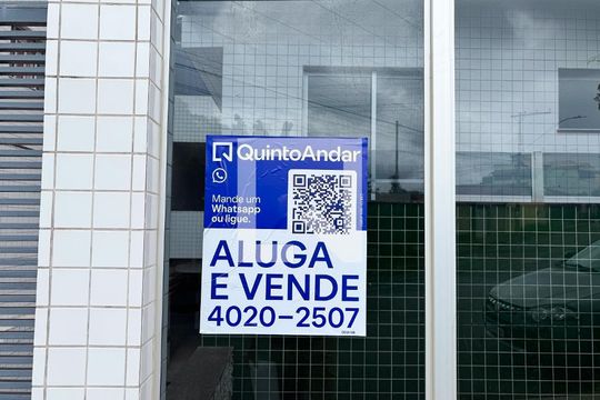 Fachada + plaquinha  de apartamento à venda com 3 quartos, 130m² em Jardim Industrial, Contagem