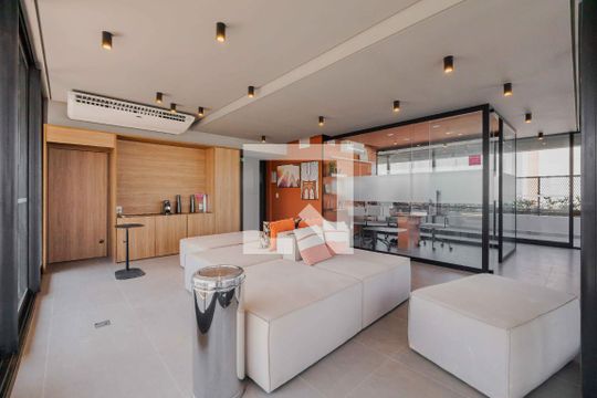 Coworking de kitnet/studio para alugar com 1 quarto, 37m² em Pinheiros, São Paulo
