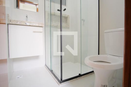 Banheiro de apartamento à venda com 2 quartos, 40m² em Chácara Santo Antônio (zona Leste), São Paulo