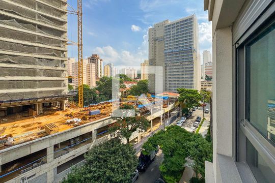 Vista da Suíte Master de apartamento à venda com 3 quartos, 123m² em Jardim Aurelia, São Paulo