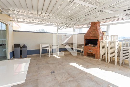 Área comum - Churrasqueira de apartamento para alugar com 2 quartos, 66m² em Centro, Diadema