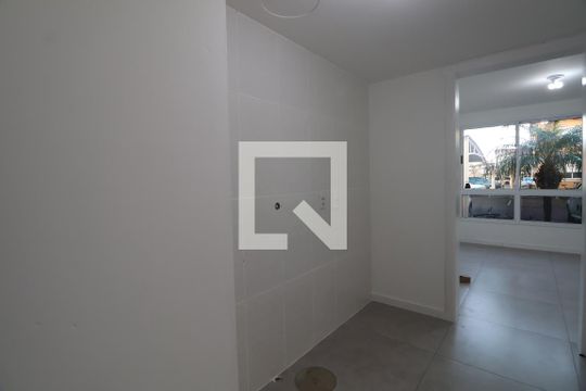 Cozinha de apartamento para alugar com 2 quartos, 47m² em Mato Grande, Canoas