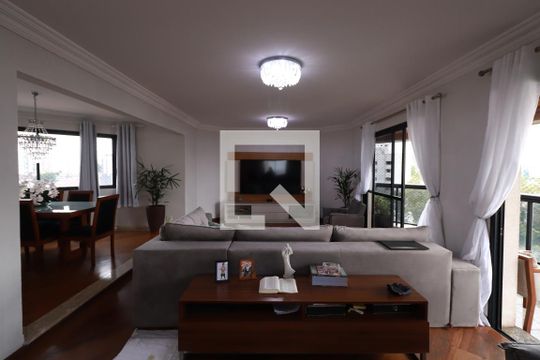 Sala de apartamento à venda com 3 quartos, 205m² em Tatuapé, São Paulo