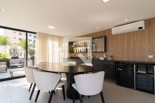 Sala de Jantar de apartamento à venda com 3 quartos, 295m² em Vila Nova Conceição, São Paulo