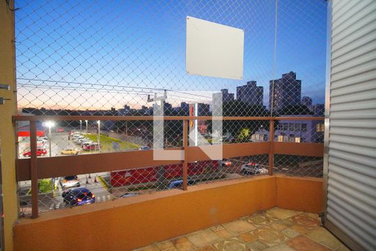 varanda da sala de apartamento à venda com 3 quartos, 114m² em Centro, Novo Hamburgo