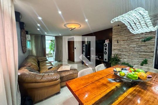 Sala de Jantar de apartamento para alugar com 4 quartos, 140m² em Dona Clara, Belo Horizonte