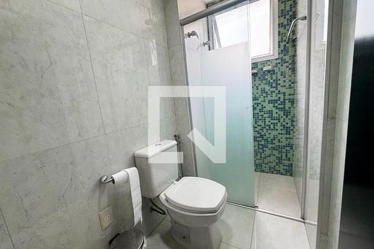 Banheiro da Suíte 2 de apartamento para alugar com 4 quartos, 140m² em Dona Clara, Belo Horizonte