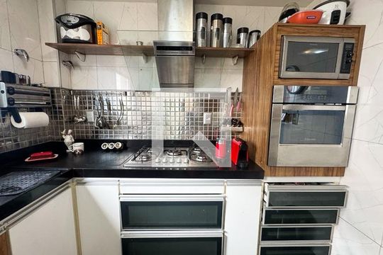 Cozinha de apartamento para alugar com 4 quartos, 140m² em Dona Clara, Belo Horizonte