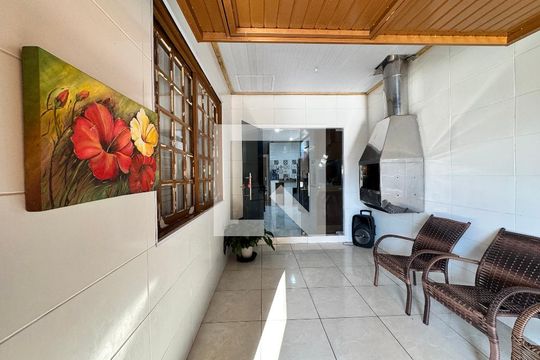 Churrasqueira de casa à venda com 3 quartos, 110m² em Campina, São Leopoldo
