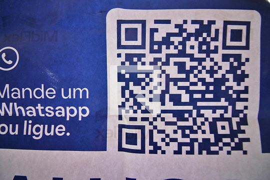 QR CODE de apartamento para alugar com 1 quarto, 40m² em Centro, São Bernardo do Campo