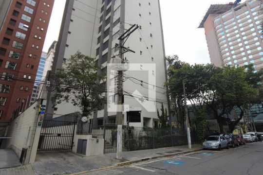 Fachada de apartamento para alugar com 3 quartos, 110m² em Itaim Bibi, São Paulo
