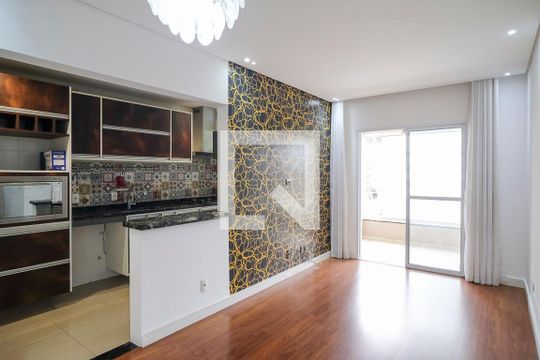 Sala de apartamento à venda com 2 quartos, 72m² em Barcelona, São Caetano do Sul