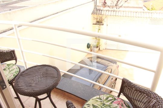Varanda da Suíte de casa à venda com 3 quartos, 115m² em Chora Menino, São Paulo