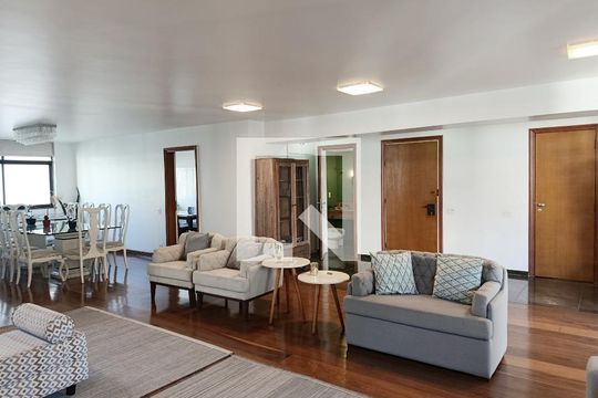 Sala de Sala de Estar de apartamento à venda com 4 quartos, 280m² em Jardim Paulista, São Paulo