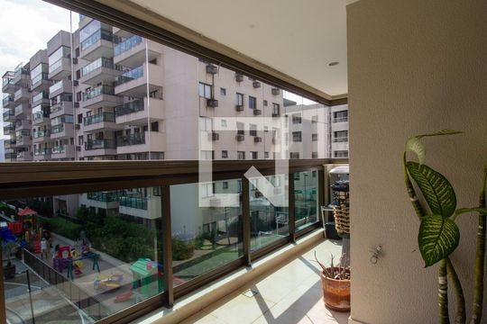 Varanda de apartamento à venda com 2 quartos, 70m² em Recreio dos Bandeirantes, Rio de Janeiro