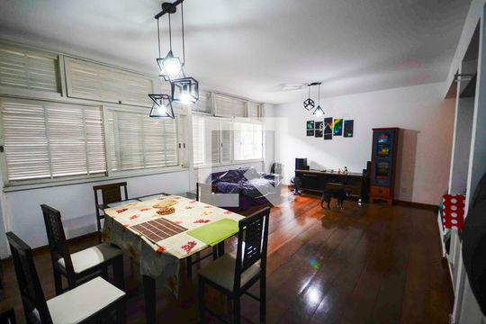Sala de apartamento à venda com 4 quartos, 160m² em Tijuca, Rio de Janeiro