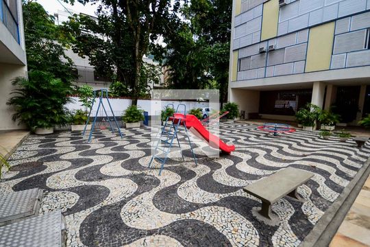 Área comum - Playground de apartamento à venda com 4 quartos, 160m² em Tijuca, Rio de Janeiro