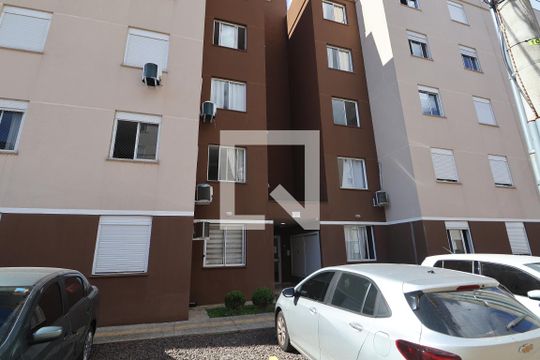 Fachada do bloco de apartamento à venda com 2 quartos, 47m² em Olaria, Canoas
