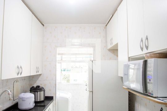 Cozinha de apartamento à venda com 2 quartos, 51m² em Centro, Diadema