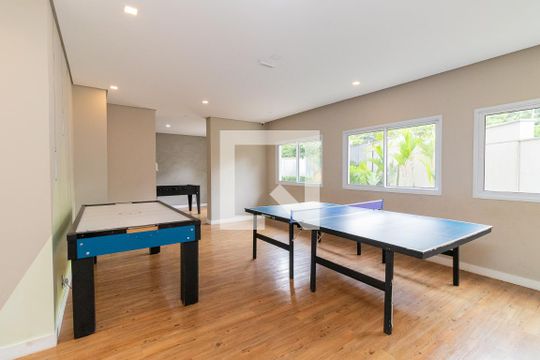 Área comum - Sala de Jogos de apartamento à venda com 2 quartos, 40m² em Vila Pierina, São Paulo