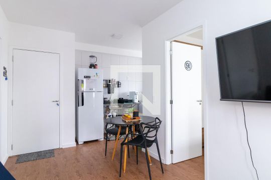 Sala de apartamento à venda com 2 quartos, 40m² em Vila Pierina, São Paulo