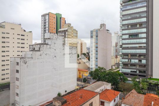 Vista de kitnet/studio para alugar com 1 quarto, 25m² em Pinheiros, São Paulo