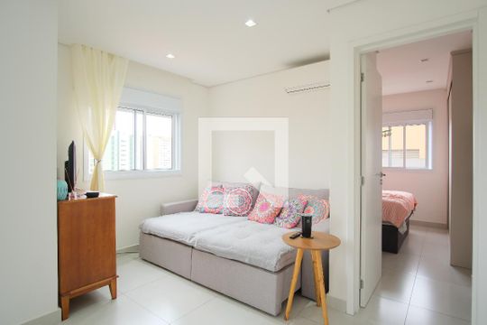 Sala de apartamento à venda com 1 quarto, 51m² em Tatuapé, São Paulo