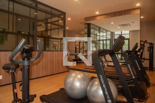 Área comum - Academia de kitnet/studio à venda com 1 quarto, 29m² em Vila Clementino, São Paulo