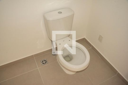 Banheiro de kitnet/studio à venda com 1 quarto, 29m² em Vila Clementino, São Paulo
