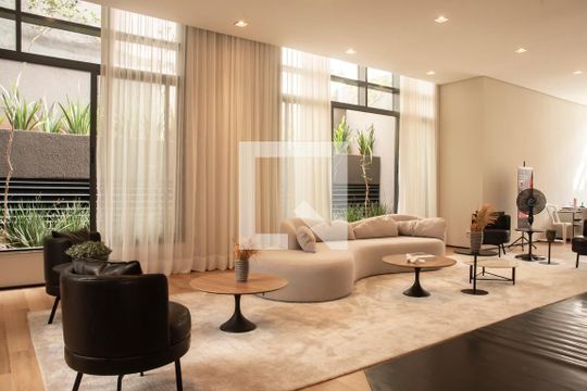 Hall social de kitnet/studio à venda com 1 quarto, 29m² em Vila Clementino, São Paulo