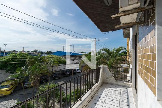 Varanda da Sala de apartamento para alugar com 3 quartos, 83m² em Olaria, Rio de Janeiro