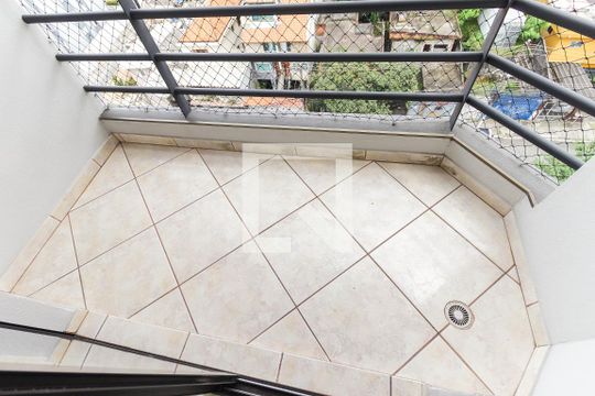 Varanda de apartamento à venda com 2 quartos, 49m² em Vila Carmosina, São Paulo