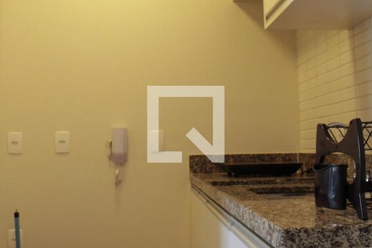 Cozinha de kitnet/studio para alugar com 1 quarto, 35m² em Centro Histórico de São Paulo, São Paulo