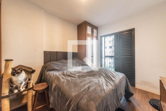 Quarto de apartamento à venda com 1 quarto, 41m² em Mirandópolis, São Paulo