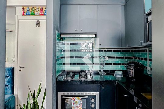Cozinha de apartamento à venda com 2 quartos, 40m² em Mooca, São Paulo