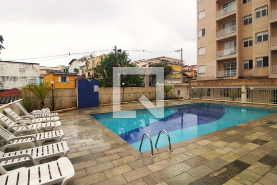 Área comum de apartamento à venda com 2 quartos, 55m² em Vila Pita, São Paulo