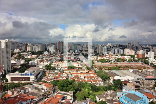 Sala Sacada Vista de apartamento para alugar com 2 quartos, 56m² em Baeta Neves, São Bernardo do Campo