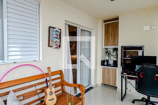 Varanda da Sala de apartamento à venda com 2 quartos, 75m² em Jardim Japao, São Paulo