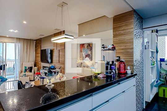 Cozinha de apartamento à venda com 2 quartos, 75m² em Jardim Japao, São Paulo