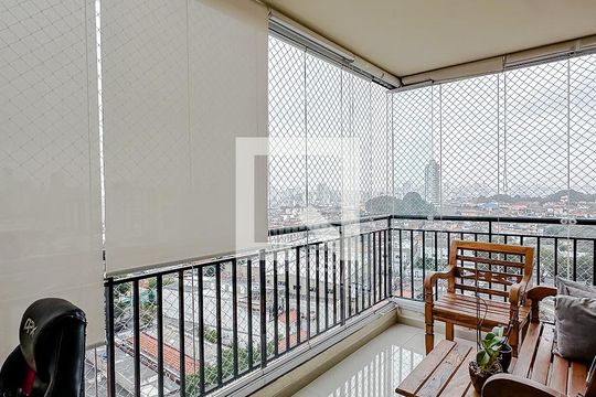 Varanda da Sala de apartamento à venda com 2 quartos, 75m² em Jardim Japao, São Paulo