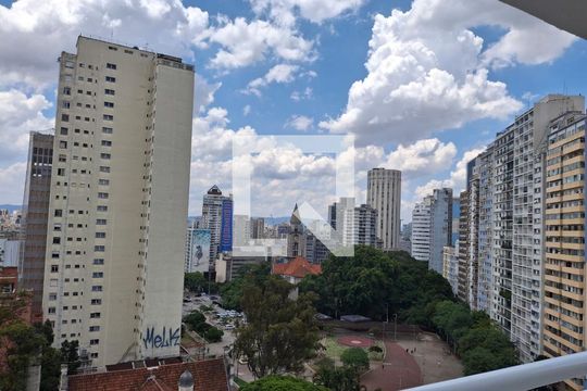 Vista de kitnet/studio à venda com 1 quarto, 34m² em Consolação, São Paulo