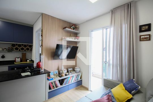 Sala de apartamento para alugar com 1 quarto, 38m² em Vila Andrade, São Paulo