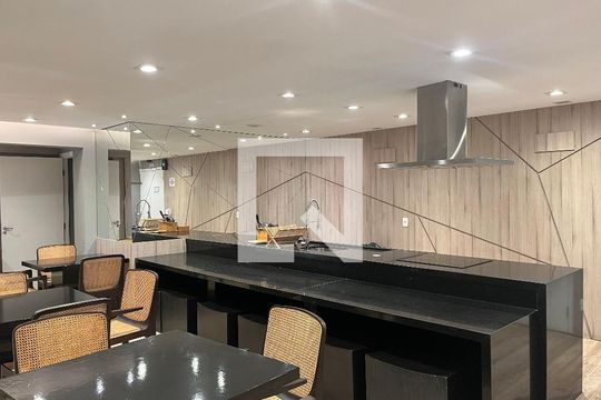 Área comum - Salão de festas de apartamento para alugar com 2 quartos, 79m² em Alto de Pinheiros, São Paulo