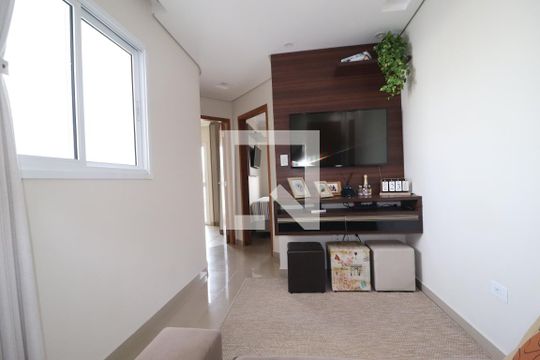 Sala de apartamento para alugar com 2 quartos, 76m² em Jardim Jamaica, Santo André