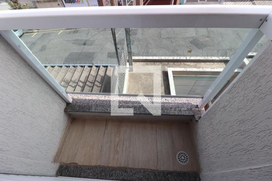 Varanda Quarto 2 de apartamento para alugar com 2 quartos, 76m² em Jardim Jamaica, Santo André
