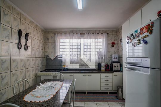 Cozinha de casa para alugar com 2 quartos, 250m² em Jardim Paraiso, Santo André
