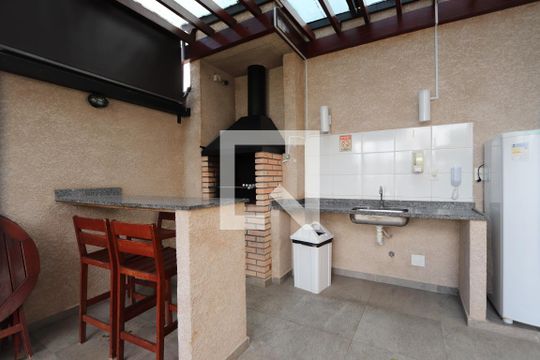 Área comum - Churrasqueira de apartamento à venda com 2 quartos, 48m² em Vila California, São Paulo