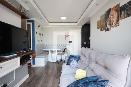Sala de apartamento à venda com 2 quartos, 48m² em Vila California, São Paulo