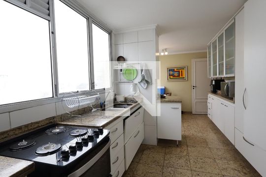 Cozinha de apartamento à venda com 5 quartos, 370m² em Jardim Ampliacao, São Paulo