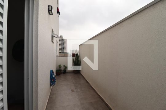 Varanda Quarto 1 de apartamento à venda com 2 quartos, 50m² em Vila Apiai, Santo André